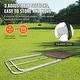 preview thumbnail 11 of 12, Folding Lacrosse Rebounder for Backyard, Volleyball Bounce Back Net, Pitchback Throwback Baseball Softball Training Screen