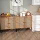 preview thumbnail 6 of 17, Costway Set of 2 Rattan Buffet Sideboard Wine Cabinet Cupboard - See Details