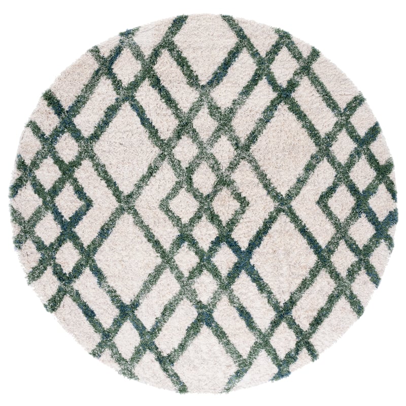 SAFAVIEH Berber Shag Janni Moroccan 1.2-inch Thick Rug