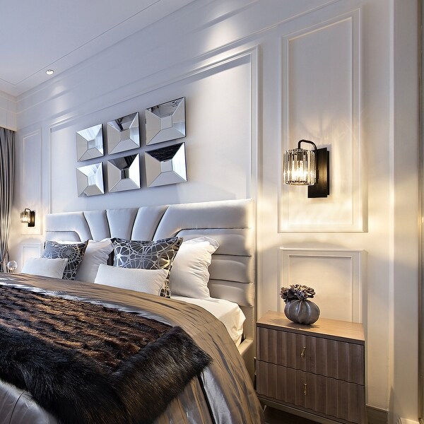Grey bedroom wall lights online