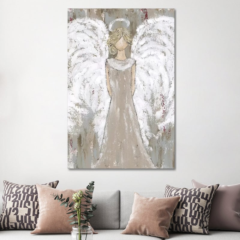 iCanvas "Farmhouse Guardian Angel" by Ashley Bradley Canvas Print