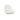 Plush Glam White Lounge Chair with Gold Base