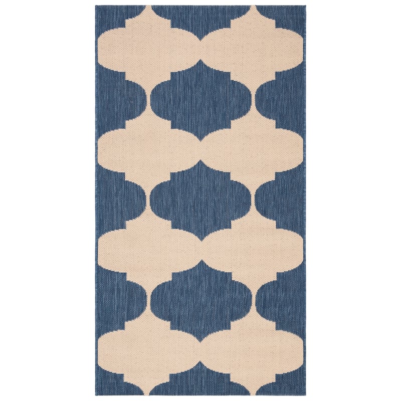 SAFAVIEH Courtyard Marilee Indoor/ Outdoor Waterproof Patio Backyard Rug