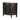 Lennon Dark Brown Fir Veneer w/ 4 Doors Curved Accent Cabinet - 38.5L x 18.5W x 32.3H