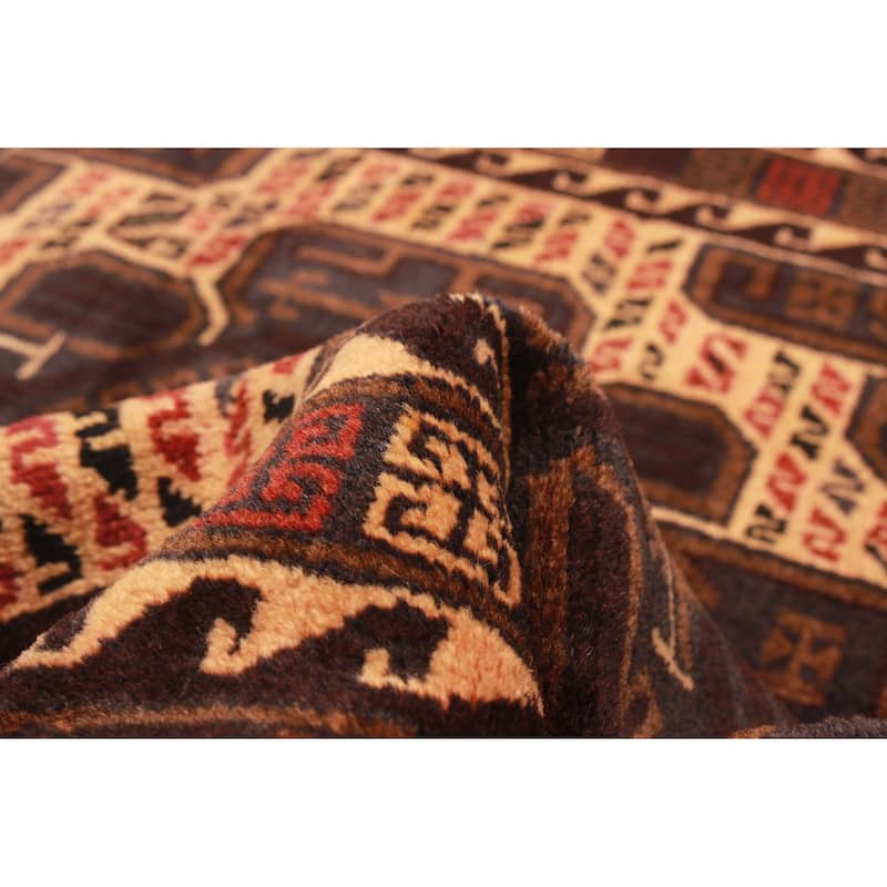 Teimani Brown Rug 3'1" x 4'7" - 3'1 x 4'7