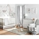 preview thumbnail 1 of 13, Lush Decor Baby Printed Linen Textured Solid Crib Skirt