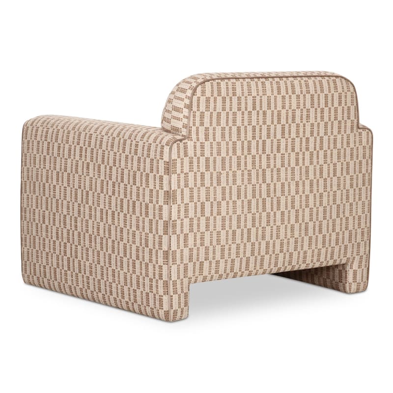 NADAAL STUDIOS Auden, Accent Chair With Rolled Arms - 34"W x32.7"D x28.9"H