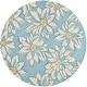preview thumbnail 10 of 12, SAFAVIEH Handmade Blossom Light Blue Wool Rug