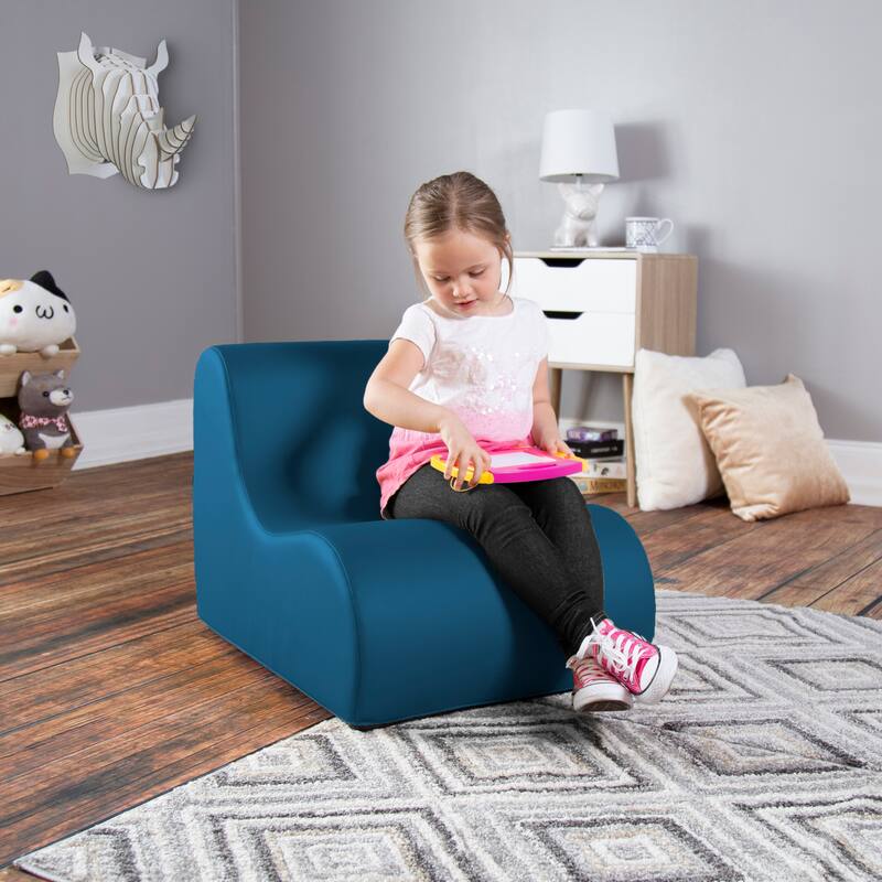 Jaxx Midtown Jr Classroom Soft Foam Chair - Premium Vinyl