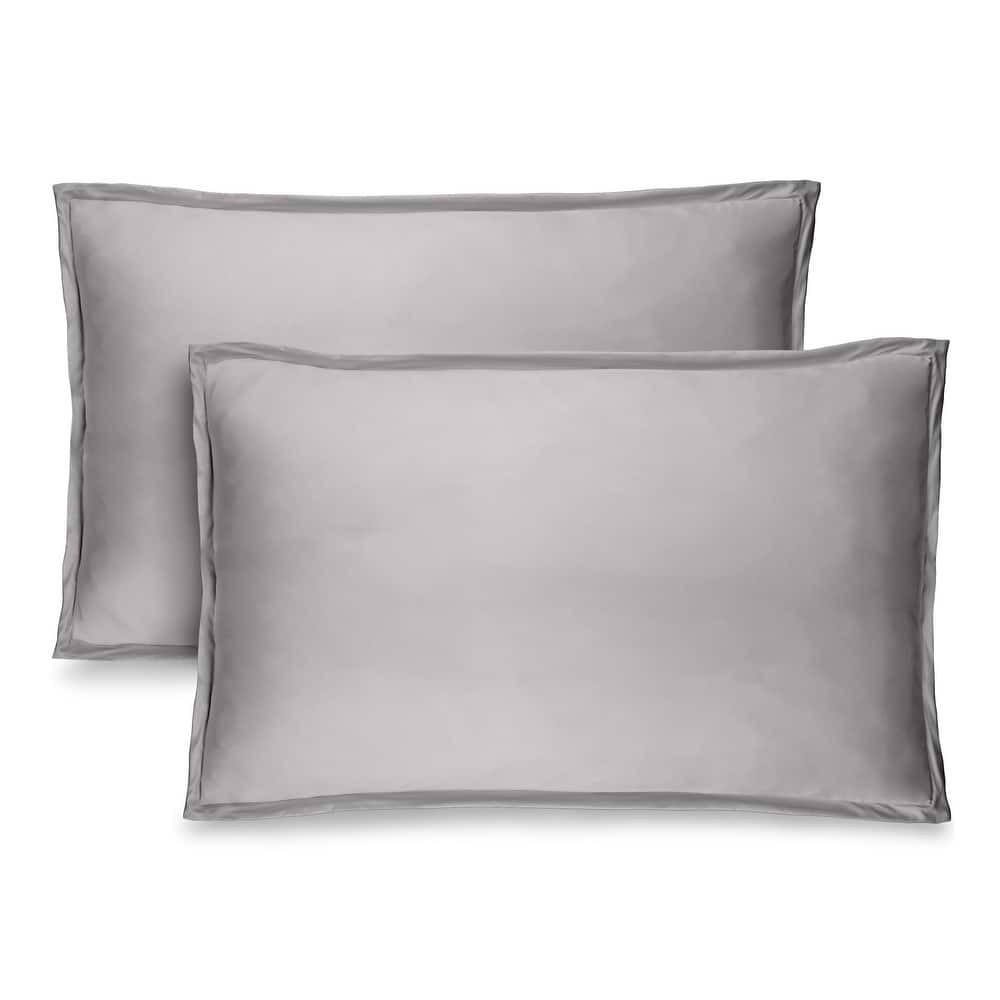 Bare Home Double Brushed Pillow Shams (Set of 2)