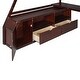 preview thumbnail 29 of 44, Full Size Loft Bed with 7-Drawers, 2-Shelves, Desk, and Playhouse Design - Sturdy Pine Wood Frame with Grey Finish for Kids