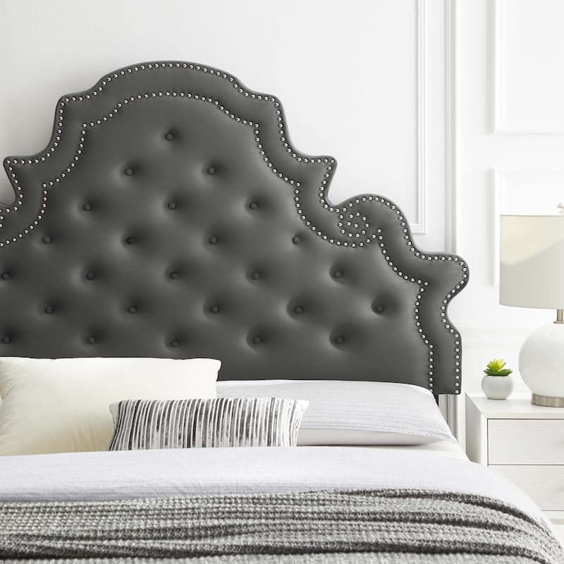 Diana Tufted Performance Velvet Full/Queen Headboard