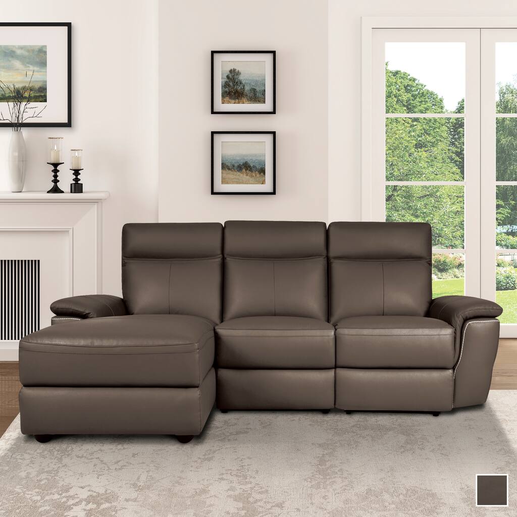 Freemont & Park Southgate Power Modular Reclining Sectional Sofa with Left Chaise
