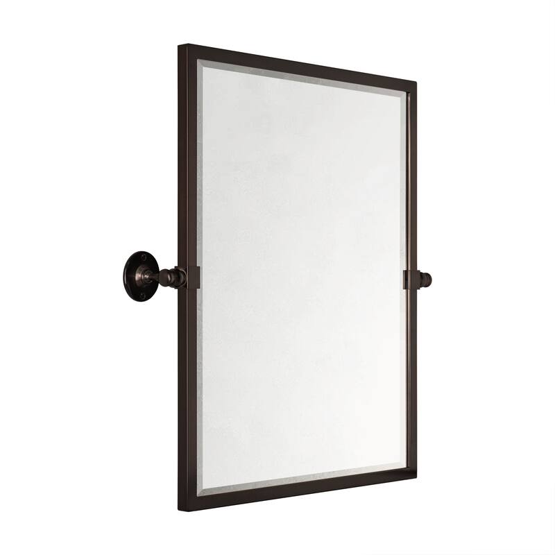 TEHOME Blakley Rectangle Metal Wall Mirror