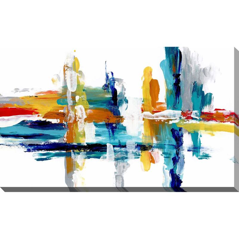 "Captive Color III " by Katrina Craven Print on Canvas
