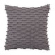 preview thumbnail 8 of 48, Nubby Design Down Filled Throw Pillow Slate - 20"x20"
