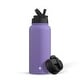 preview thumbnail 51 of 53, JoyJolt Vacuum Insulated Stainless Steel Water Bottle with Flip Lid & Sport Straw Lid - 32 oz Purple
