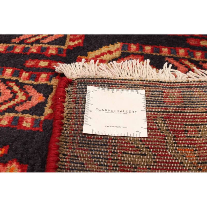 ECARPETGALLERY Hand-knotted Andelz Navy Wool Rug - 4'5 x 6'7