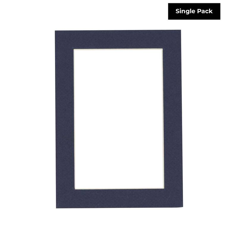 20x30 Mat for 24x36 Frame - Precut Mat Board Acid-Free Navy 20x30 Photo Matte Made to Fit a 24x36 Picture Frame