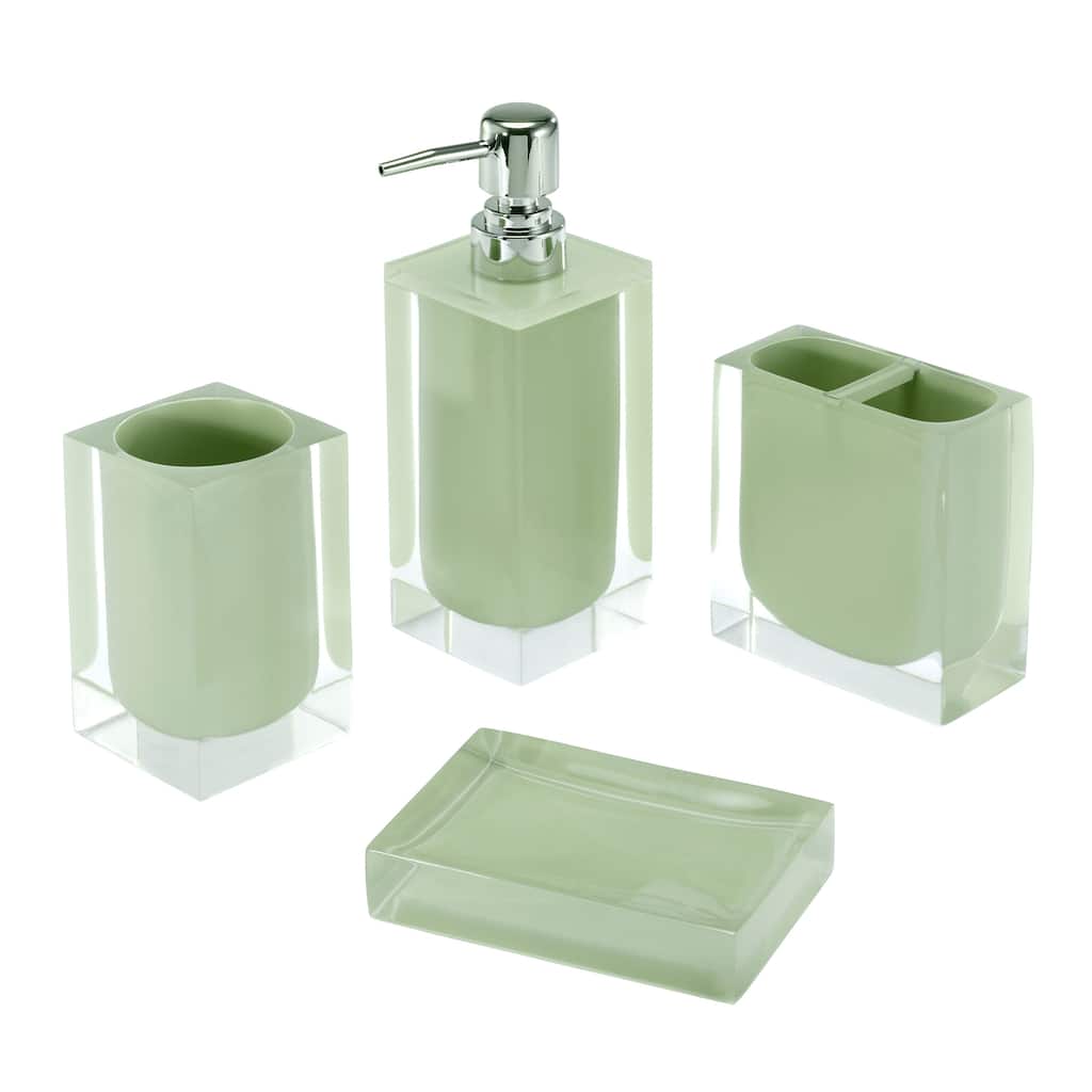 Izod Marina 4-Piece Bath Accessory Set