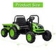 preview thumbnail 8 of 17, 12V Electric Ride-On Tractor for Kids with Trailer, Remote Control, Music, LED Lights, Battery Powered Toy Vehicle