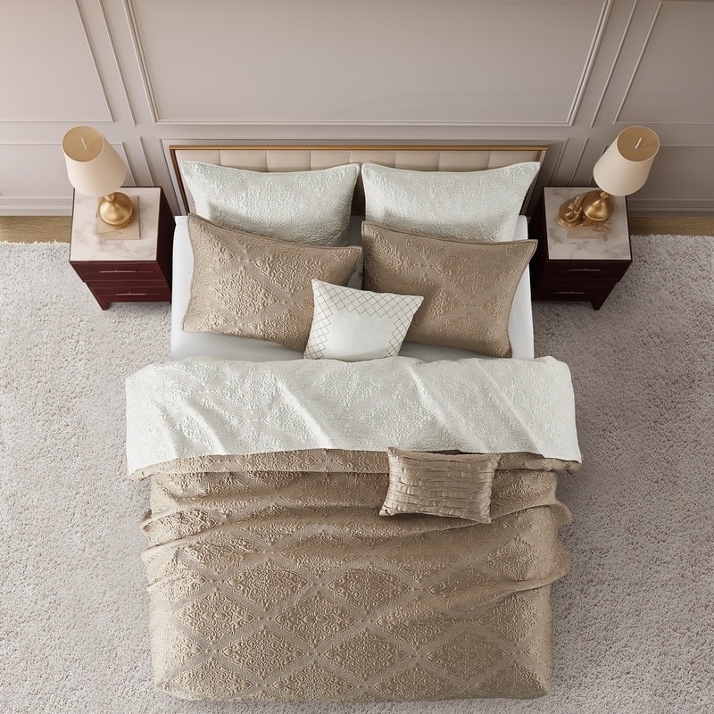 Wonderful Satin Quilt Set Cooling 5-Piece Bedding Set for Summer