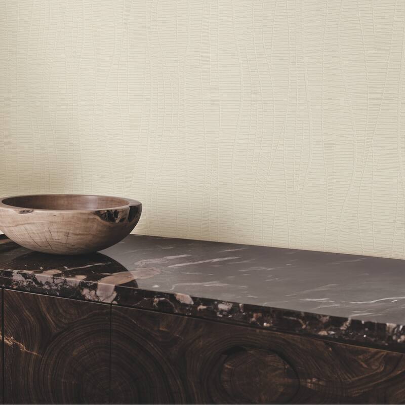 Warner Amir Beige Embossed Wallpaper