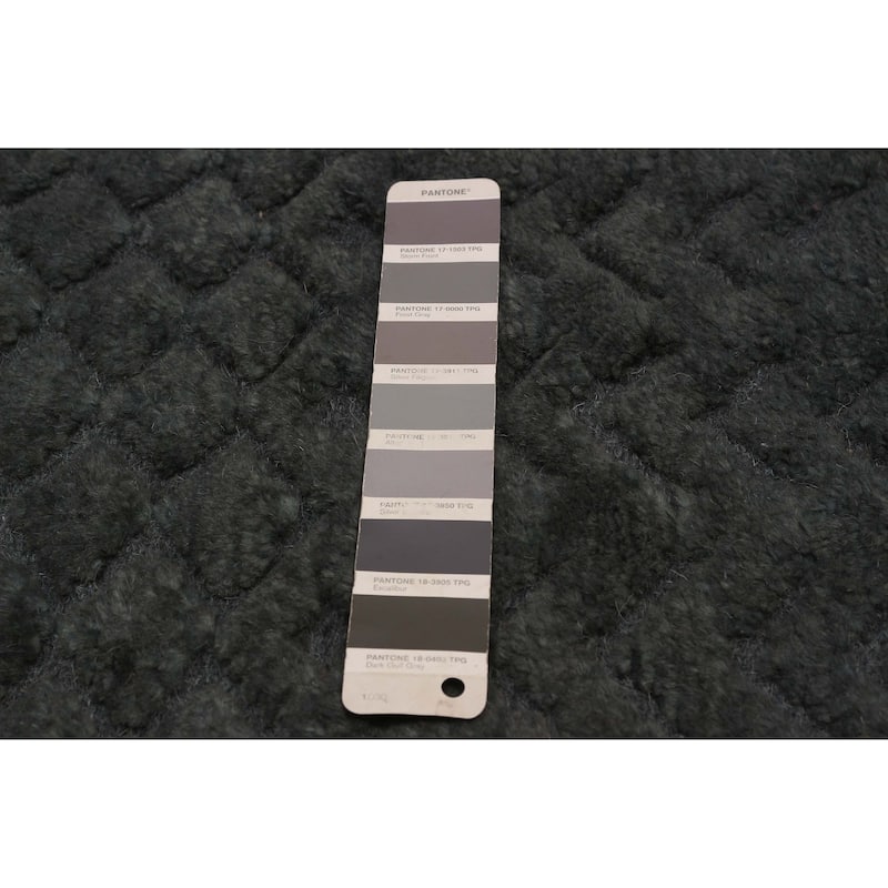 ECARPETGALLERY Hand-knotted Tangier Grey Wool Rug - 6'8 x 9'8