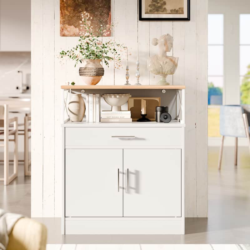 Futzca Sideboard Buffet Cabinet, Kitchen Storage Cabinet