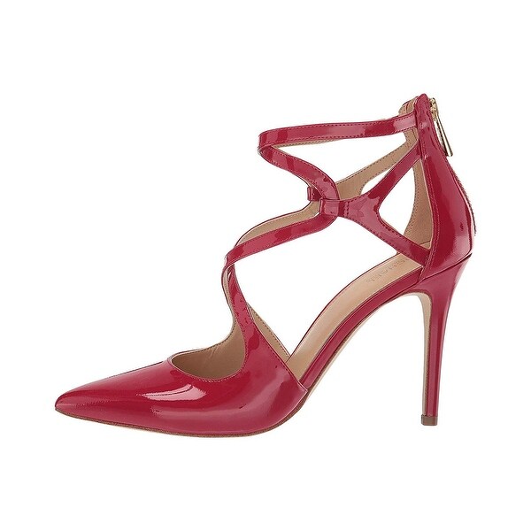 michael kors catia cross strap pump