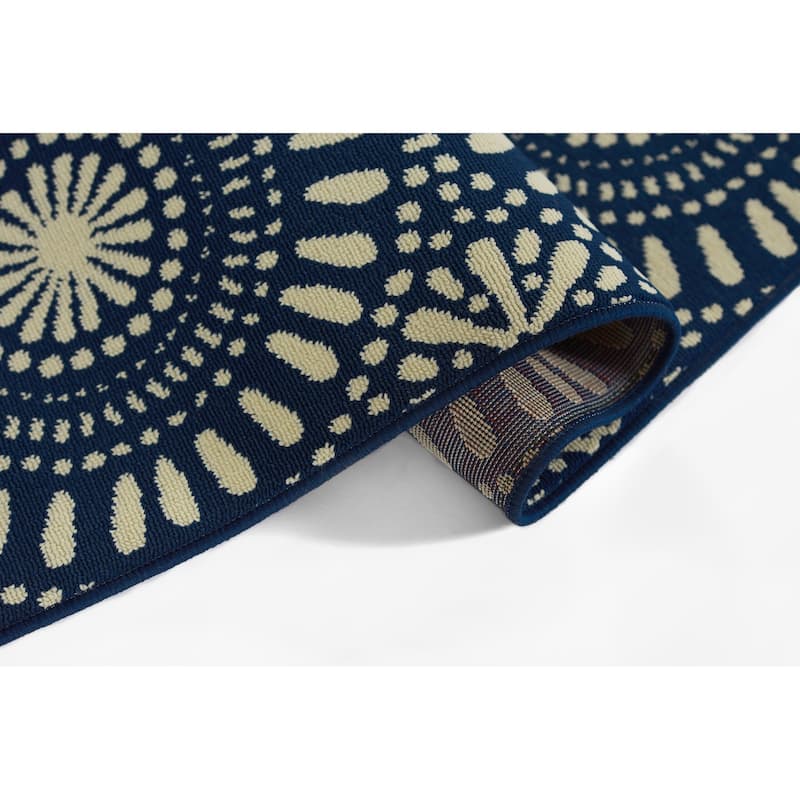Momeni Baja Geometric Indoor Outdoor Rug
