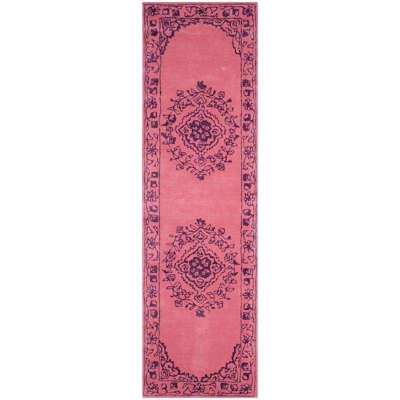 SAFAVIEH Handmade Glamour Gudmundina Modern Viscose Rug