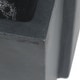 preview thumbnail 7 of 6, Grey Rectangular Resin Modern Rectangular Waterfall Outdoor Fountain