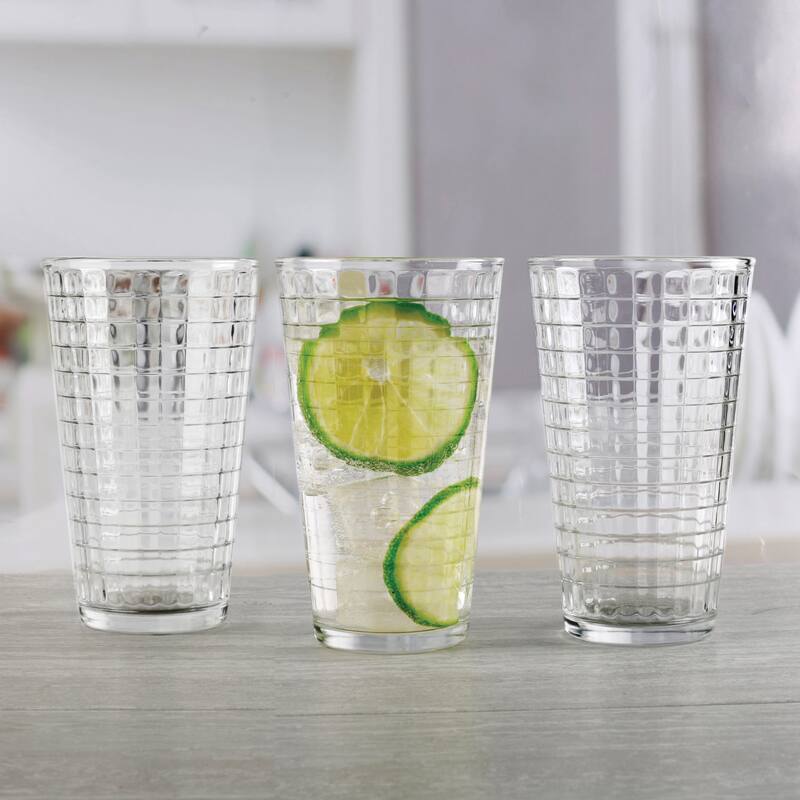 Circleware Matrix Coolers Set of 6- 15.75oz