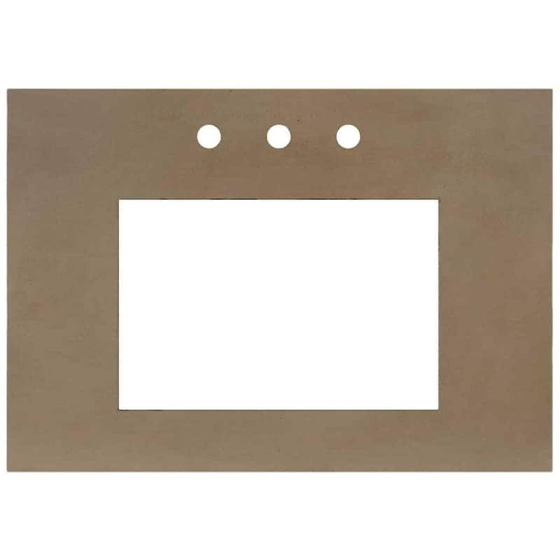 Native Trails VT30-R1812-NS-3 NativeStone 30" Stone Composite Vanity - Earth