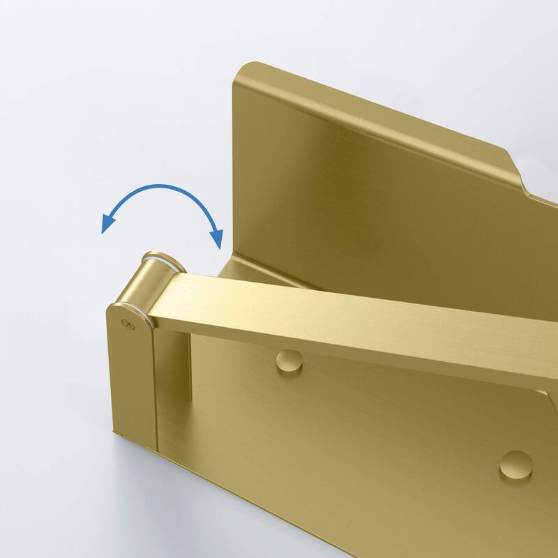 Bathroom Hardware Accessory Wall Mounted Toilet Paper Holder with Shelf