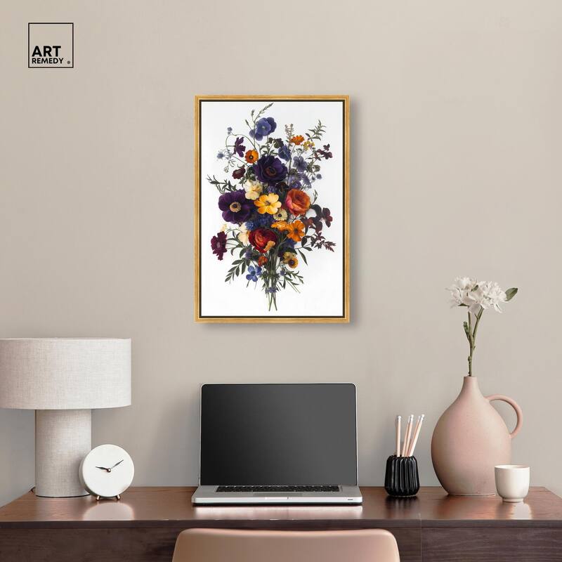 Regal Rose Riot III Canvas by Art Remedy