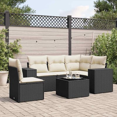 vidaXL Garden Sofa Set - 24.4 x 32.7 x 27.2