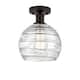 Option Oil Rubbed Bronze / Clear Deco Swirl