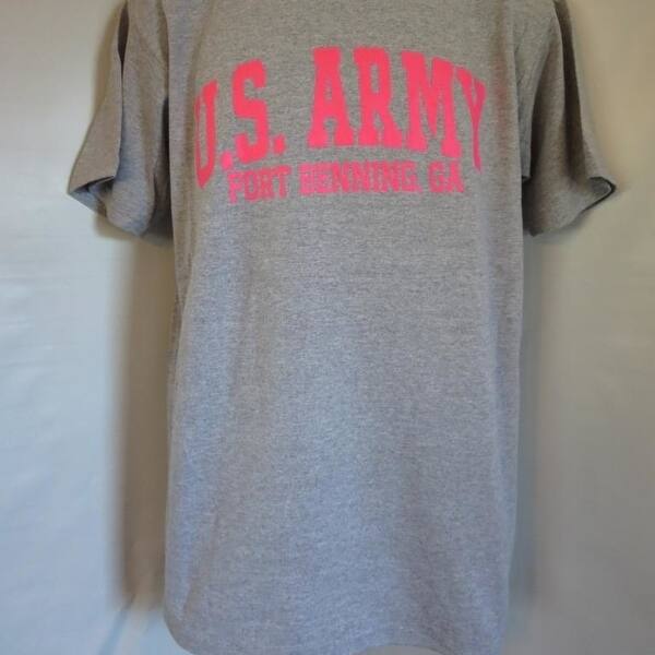 Shop Us Army Fort Benning Ga Adult Medium M Gray Shirt By J