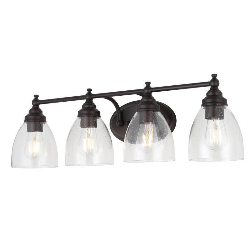 Magnolia Metal/Glass LED Vanity, by JONATHAN Y