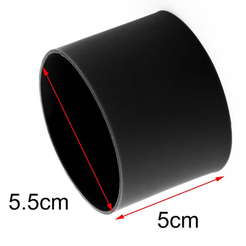 Silicone Expandable Heat Resistant Nonslip Glass Bottle Mug Cup Sleeve - Black