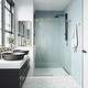 preview thumbnail 43 of 57, VIGO Elan E-class Shower Door with Clear Glass