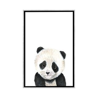 iCanvas "Panda Baby" by Mercedes Lopez Charro Framed - Bed Bath ...