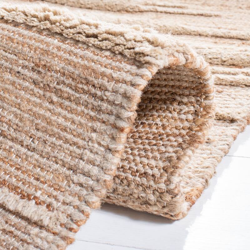 SAFAVIEH Handmade Casablanca Shag Gjyltene Wool Rug