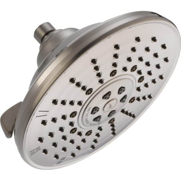 Delta 52680 2 5 Gpm Contemporary 8 1 2 Wide Multi Function Shower Overstock 16319010
