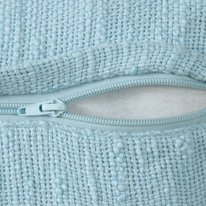 Hidalgo Solid Fringed Throw Pillow by Sevita