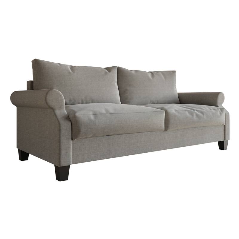 CraftPorch Classic Linen Upholstered 2-Piece Living Room Set