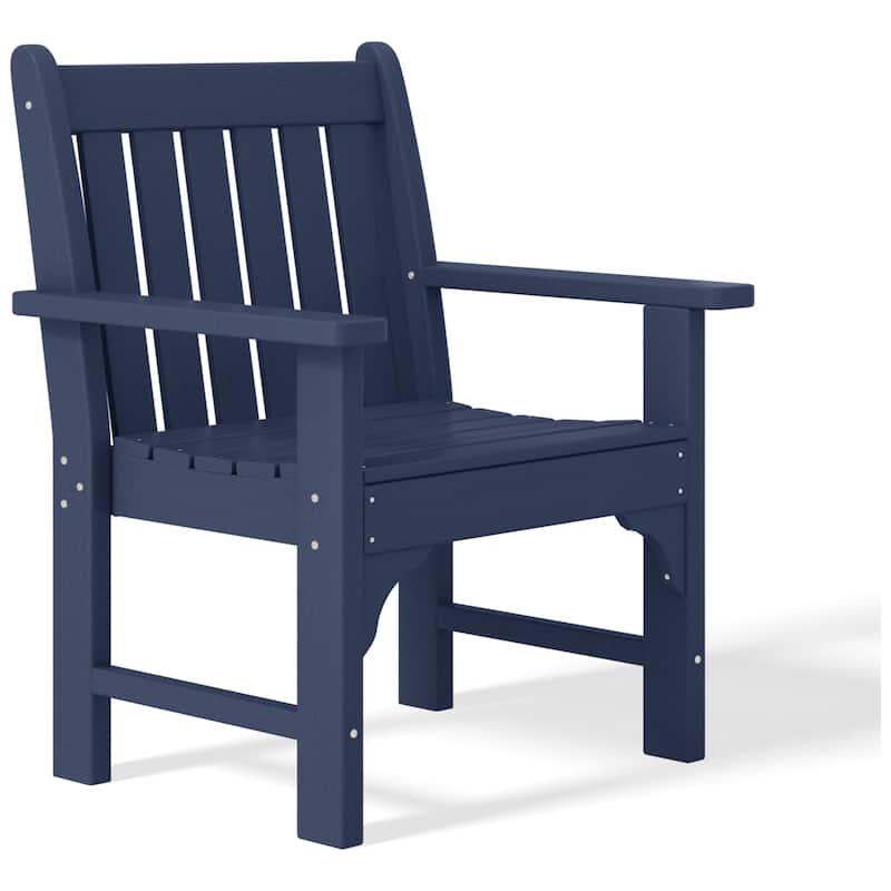 Polytrends Laguna Outdoor Dining Poly Garden Arm Chair (Set of 4)
