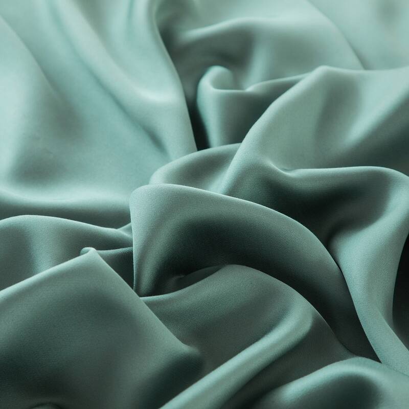 400TC Cooling Sheet Set, Sateen Weave 4 Piece Bedding with 16 Inch Deep Pocket Fitted Sheet